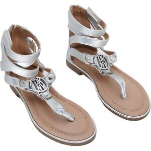 DKNY Girls Gladiator Thong Sandals Size 13 - Toddler Fashion Footwear